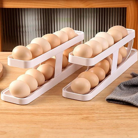 Rangement frigo pour œufs | Distributeur à gravité - Rangement Facile