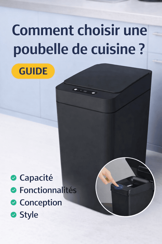 Comment choisir une poubelle de cuisine? - Rangement Facile