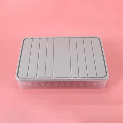 Boîte de rangement - FoodSaverBox™ - Carré gris - Rangement Facile