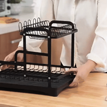 egouttoir Vaisselle 2 Niveaux | Spaceo