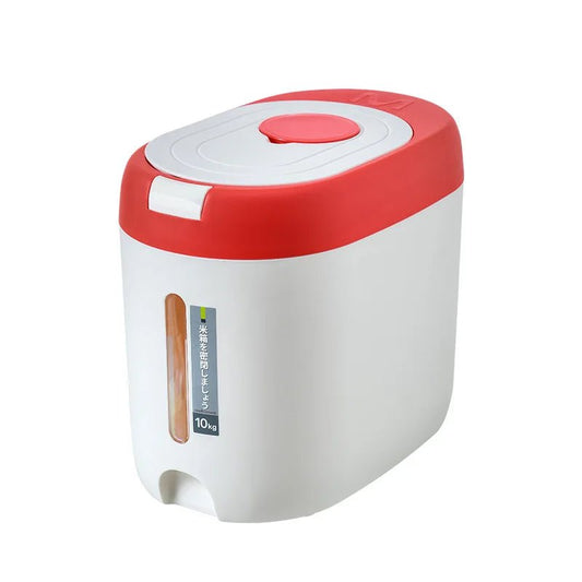Boîte de rangement - GrainFlow™ - Rouge - Rangement Facile
