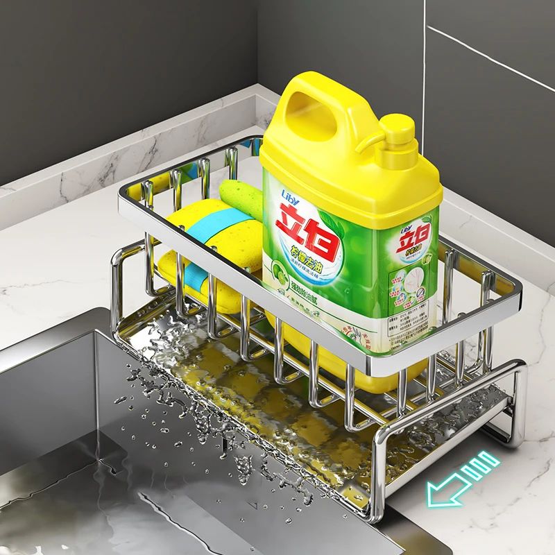 egouttoir organisateur savon eponge evier