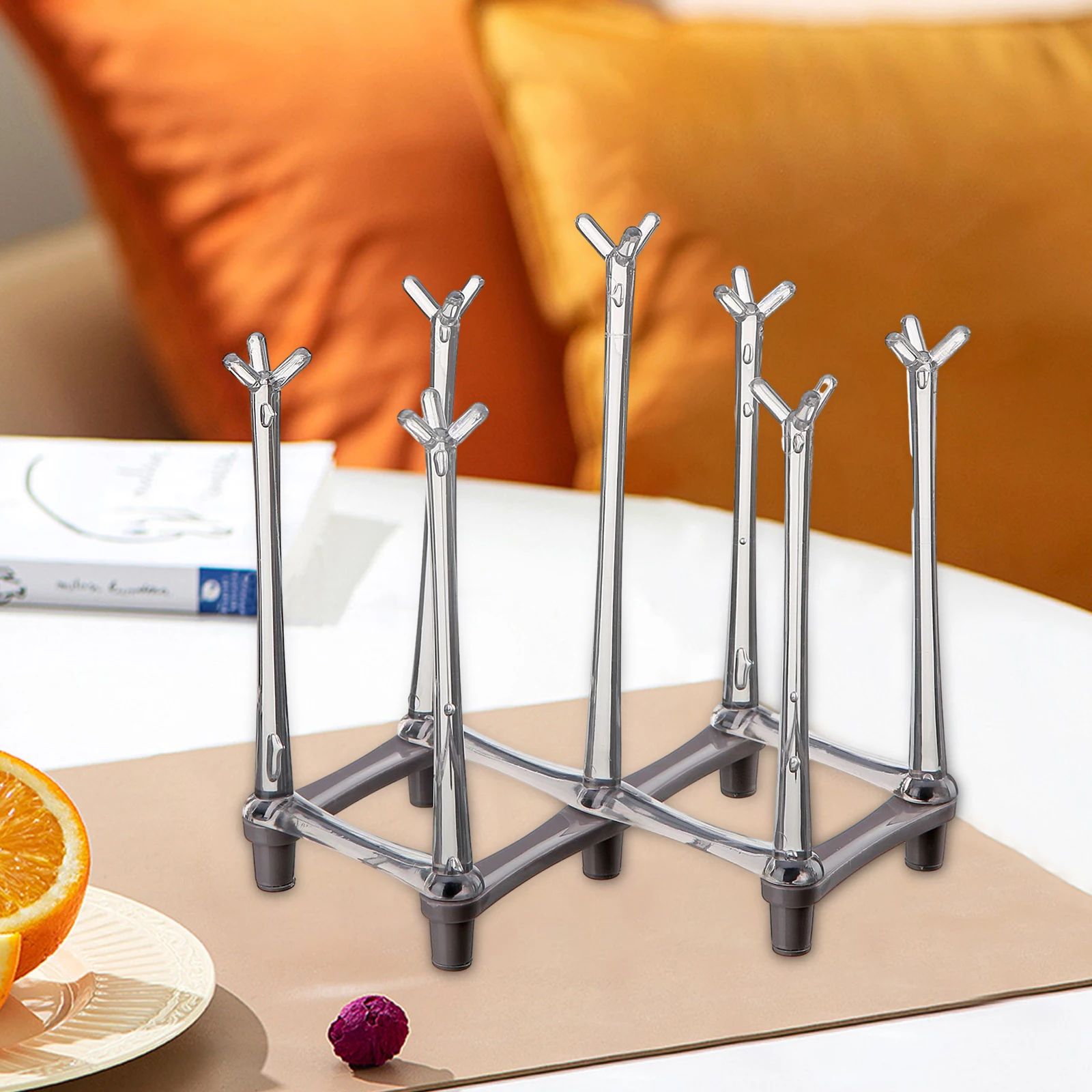 egouttoir suspendu intelligent gris orange