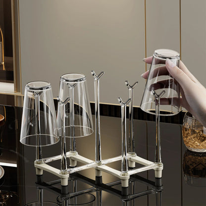 egouttoir suspendu intelligent verre blanc