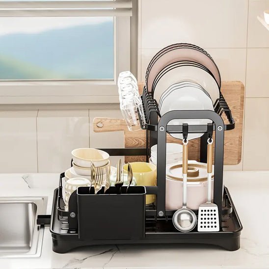 egouttoir Vaisselle 2 Niveaux | Spaceo - Rangement Facile
