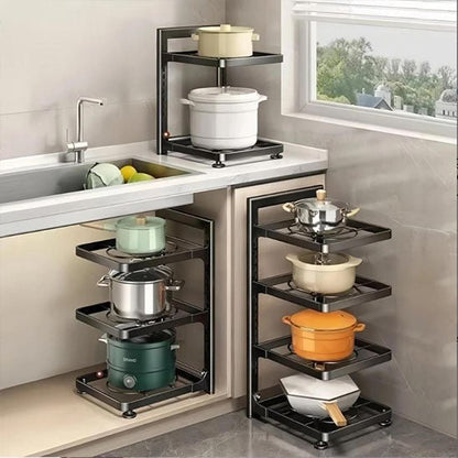 Étagère Cuisine/ OrganizePro - Rangement Facile