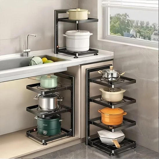 Étagère Cuisine/ OrganizePro - Rangement Facile