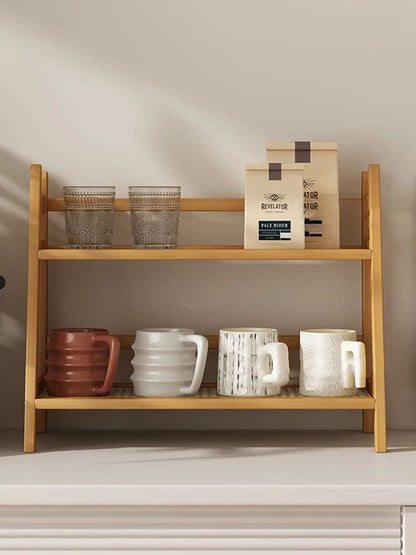 étagère cuisine | Bambou Eco - Organiseur - Rangement Facile