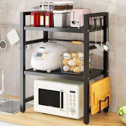 étagère cuisine | OrganizPro Double Niveau - Rangement Facile