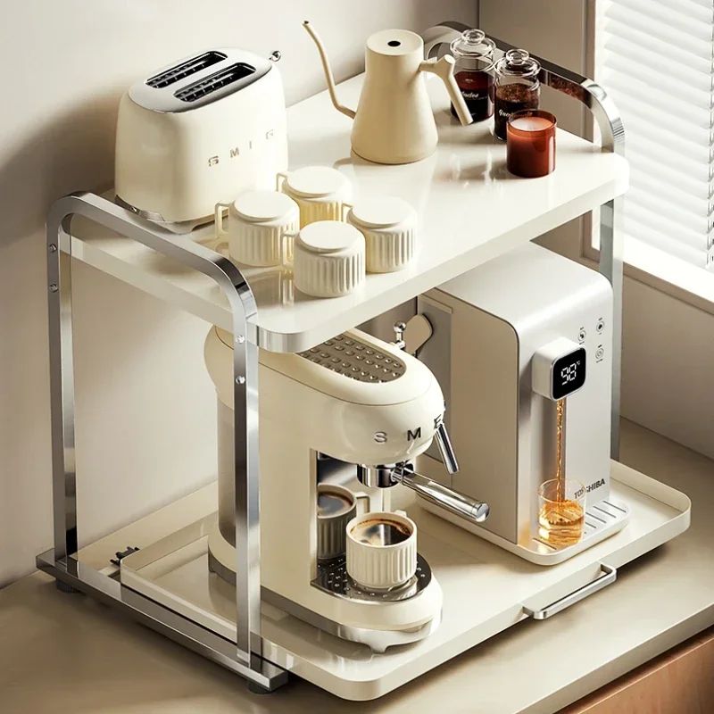 étagère cuisine | Spaceo Coulissante - Rangement Facile