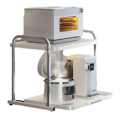 étagère cuisine | Spaceo Coulissante - Rangement Facile