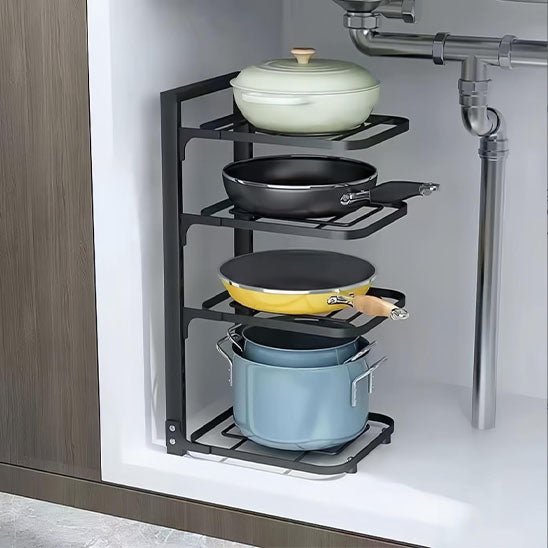 Étagère Cuisine/ OrganizePro - Rangement Facile