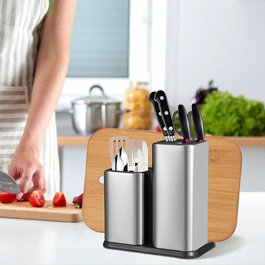 pot ustensiles cuisine | Inoxia Duo - Rangement Facile