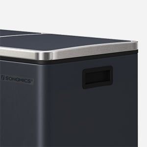 poubelle cuisine | Double Compartiment - Rangement Facile