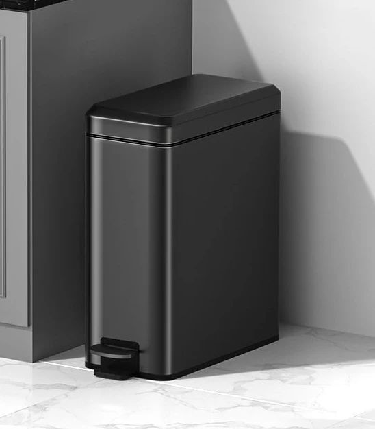 poubelle cuisine elegance noir