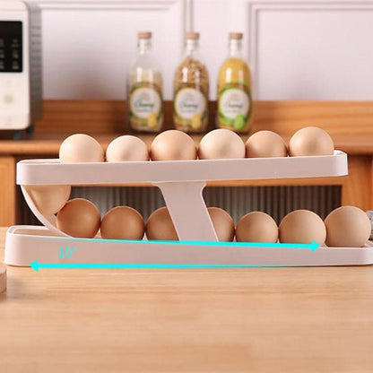 Rangement frigo pour œufs | Distributeur à gravité - Rangement Facile