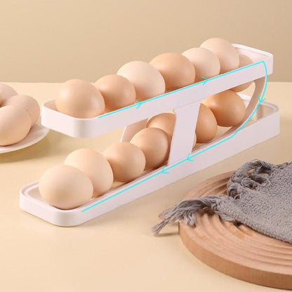 Rangement frigo pour œufs | Distributeur à gravité - Rangement Facile